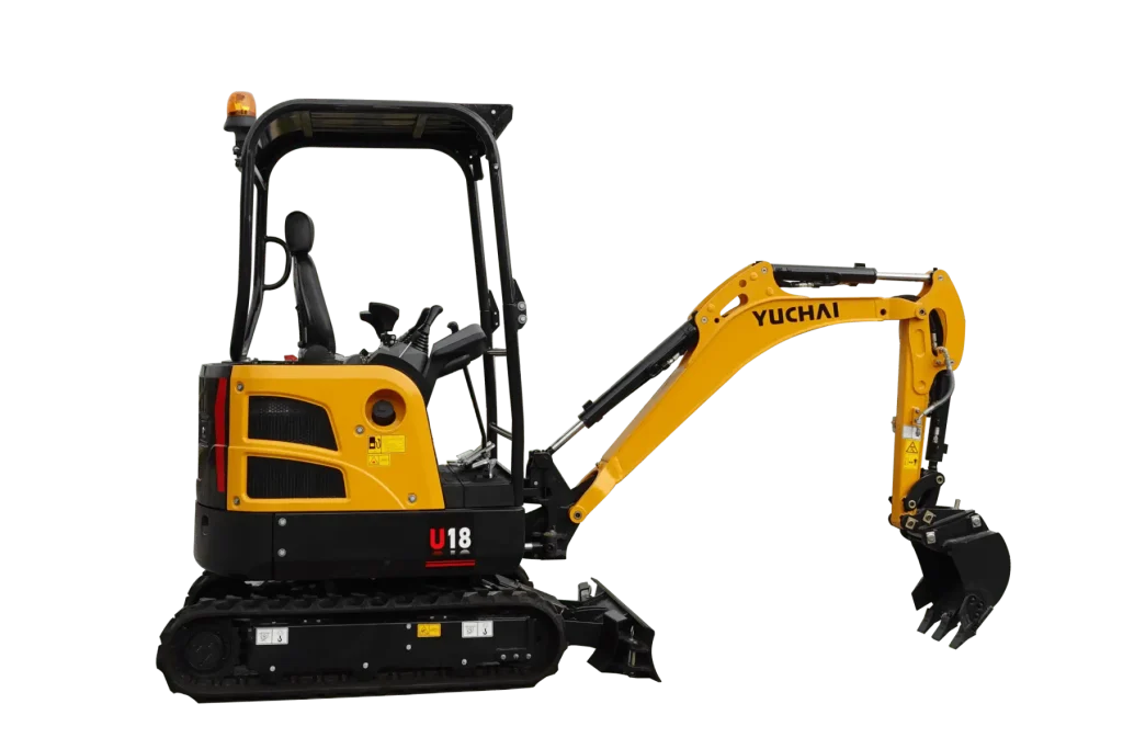 Mini Escavadeira U18 - Aires Mecânica e Equipamentos 3