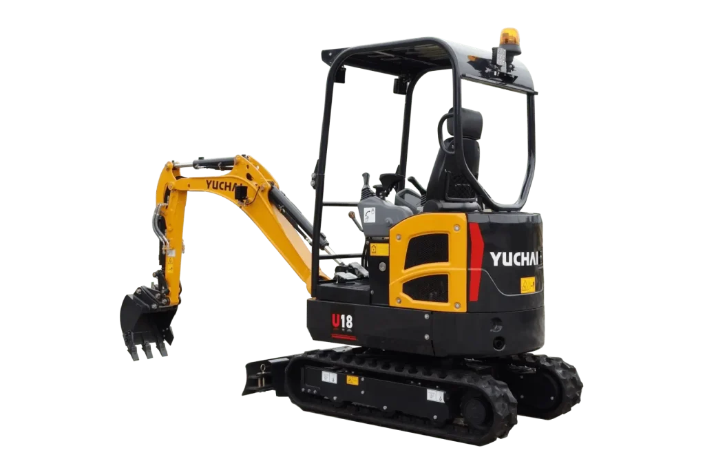 Mini Escavadeira U18 - Aires Mecânica e Equipamentos 4
